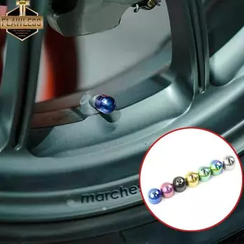 Вакуумные титановые колпачки клапанов шин для Yamaha Tmax 560 530 Xmax 300 Honda PCX 160