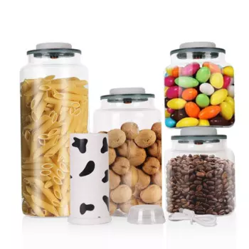 Вакуумный Герметичный контейнер со стеклянными емкостями для хранения пищевых продуктов