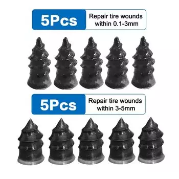 Вакуумный гвоздь для ремонта шин для мотоциклов, автомобилей, грузовиков, скутеров, велосипедов, ремонта проколов шин, универсальные бескамерные резиновые гвозди