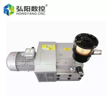 Вакуумный насос без масла, насос с отрицательным давлением, самовсасывающий насос, сухой бесмасляный поворотный лопастной вакуумный насос для промышленного использования