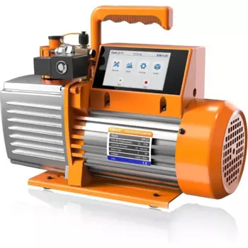 Вакуумный насос Elitech 12 CFM, 2-ступенчатый интеллектуальный вакуумный насос HVAC, управление приложением, SVP-12