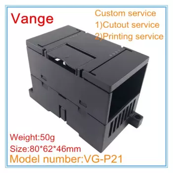 Vange electronics project box 80*62*46 мм ABS Пластиковая распределительная коробка корпус PLC