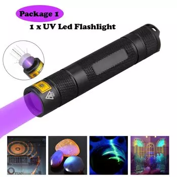 VASTFIRE УФ-фонарик 365 нм