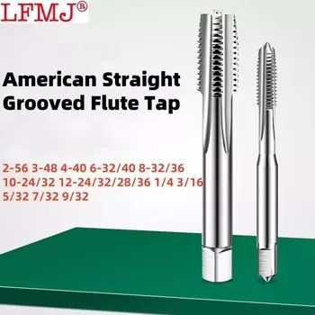 VAYNE HSS тонкие прямые метчики UNC UNF UNEF