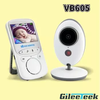 VB605 Радионяня 2,4-дюймовый цветной домофон Детская камера ночного видения Портативная беспроводная камера видеонаблюдения Домофон для няни