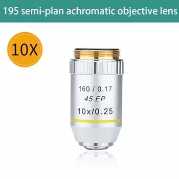 VBNM 195 45 EP полупланированный объектив для биологического микроскопа