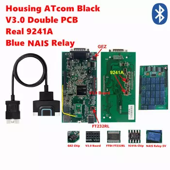 VD150 TCS V3.0.11 реле NAIS Multidiag pro + Bluetooth 2020,23 с генератором ключей, считыватель кодов, сканер для автомобиля