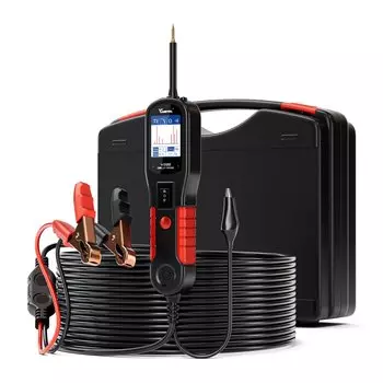 VDIAGTOOL V200 тестер зонда питания 12 В 24 В автомобильный грузовик электрическая система диагностические инструменты с кабелем 40 футов