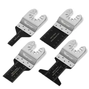 Vearter 4 шт. 10/20/35/45 мм биметаллический Осциллирующий Инструмент пильные диски для металла дерева железа гвозди гипсокартона резки