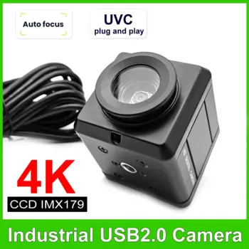 Веб-камера 4K IMX179, датчик с автофокусом, конференц-ПК, прямая трансляция, USB-камера OTG UVC Plug and Play для обучения сканированию документов