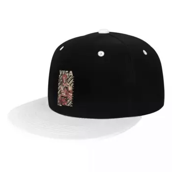 Vega - Street Fighter Racerback Snapback Hat Бейсбольные кепки в стиле хип-хоп Бейсбольная плоская шляпа