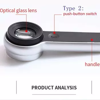 VEKKLA Ручная лупа 60x
