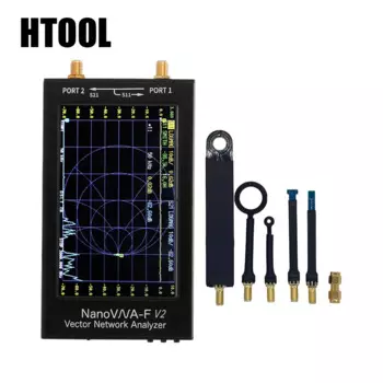 Векторный сетевой анализатор HTOOL V2 50 кГц-3 ГГц VHF UHF VNA HT03 9 кГц-3 ГГц Набор зондов ближнего поля Источник помех EMC EMI Test