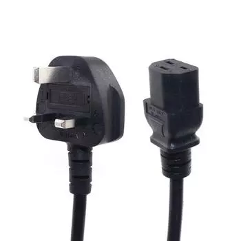 Великобритания 3 зубец разъем IEC 320 C21 удлинитель 16A UPS PDU Сингапур SA кабель питания адаптер AC свинцовый шнур 3M 9.8ft