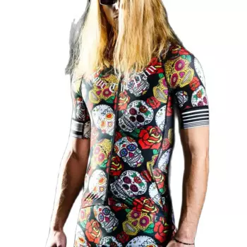 Велокостюм Love The Pain, Трикотажный костюм для триатлона, велосипедный костюм с коротким рукавом, костюм для велоспорта, одежда для бега