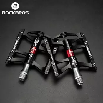 Велосипедные педали ROCKBROS, ультралегкие из алюминиевого сплава, 4 подшипника, для горных велосипедов