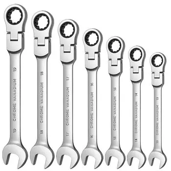 Venmess гибкий гаечный ключ с храповым механизмом 6-24 мм