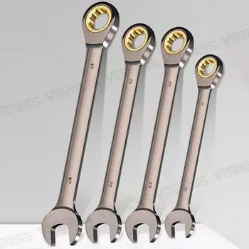 Venmess Комбинированный гаечный ключ с храповым механизмом 6-32 мм