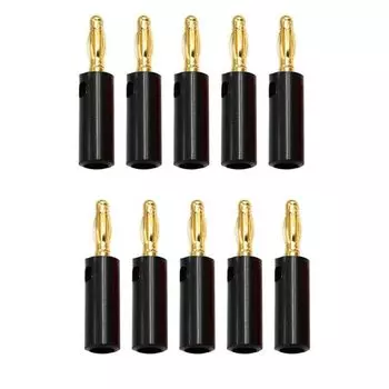 VENSTPOW Медные банановые разъёмы 10 шт