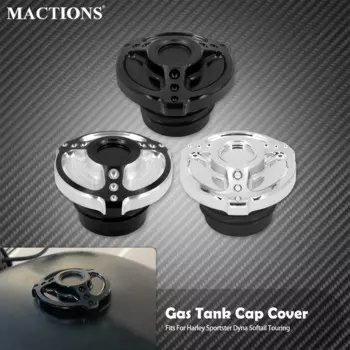 Вентилируемая крышка бензобака мотоцикла, крышка топливного бензобака для Harley Touring Road King FLHR Dyna Softail Breakout Fat Boy Sportster XL