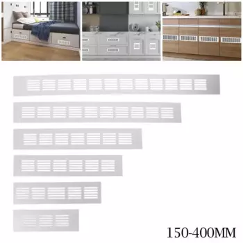 Вентиляционная решетка из алюминия черная