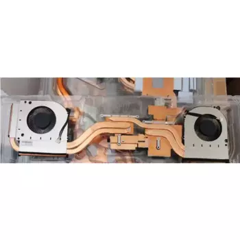 Вентилятор ЦП и радиатор для ноутбука CLEVO NP70 6-31-NP70N-101 DFS5K22305283Q-FMNA DFS5K22115572G FMN9 NP70HK NP70HH NP70HJ FMNA FMN9