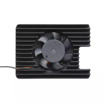 Вентилятор охлаждения Waveshare 3007 универсальный для компьютера Raspberry Pi 4 CM4, с тепловой лентой, регулировка скорости