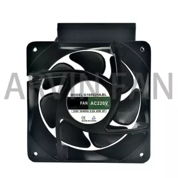 ВЕНТИЛЯТОР G16062HA2BL AC 220 В 0,2 А 42 Вт 160x160x62 мм 2-проводной охлаждающий вентилятор для сервера