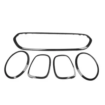 Верхний бампер, капот, решетка, рамка, накладка на переднюю и заднюю лампу, лицевая панель фар для Mini Cooper S F55 F56 F57 2014-2021