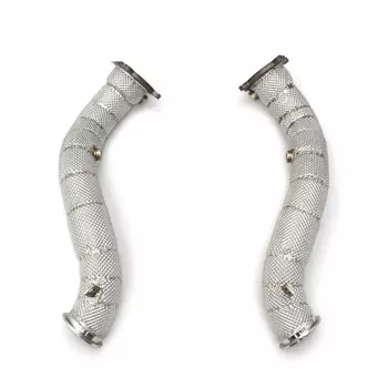 Верхняя секция, трубы высокого потока, выхлопные трубы, выхлопная труба, выхлопная труба с катализатором для Mclaren 720S 4,0 T 2018-2022