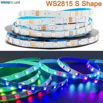 Veromount гибкая светодиодная лента WS2815 RGB 5м