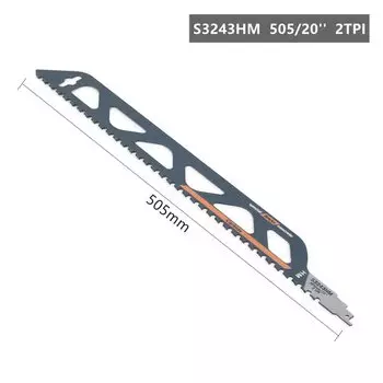Verseri 1 шт. 225/300/455/505 мм вольфрамовый карбидный сплав, сабельные пильные диски, Сабельная пила для аэрированных цементных кирпичей, бетона