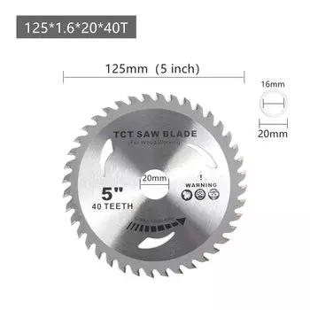 Versery дисковая пила по дереву 110/125/150/180/200/230 мм 30/40/60T