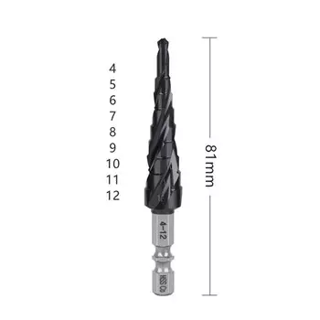 Versery ступенчатые сверла HSS Co M35 3 канавки