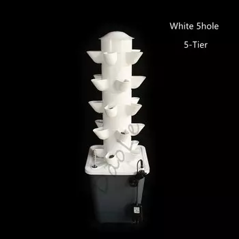 Вертикальная гидропонная башня для выращивания 5 Hole Kit