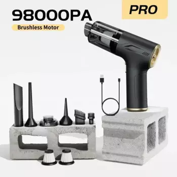 Вертикальный/ручной пылесос, 80 Вт, беспроводной, влажная уборка, пылесборник