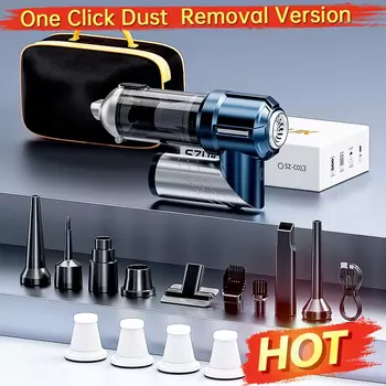 Вертикальный/ручной пылесос SZUK, 100 Вт, беспроводной, сухая уборка, пылесборник