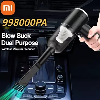 Вертикальный/ручной пылесос Xiaomi, 120 Вт, беспроводной, влажная уборка, пылесборник