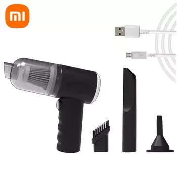 Вертикальный/ручной пылесос Xiaomi, 120 Вт, беспроводной, влажная уборка, пылесборник