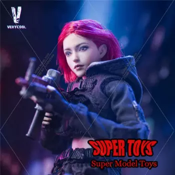 VERYCOOL Женская Коллекционная Радужная фигурка Trickybaby 12 в масштабе 1/12, модель 15 см, полный комплект, Женская экшн-кукла-солдат, коллекция