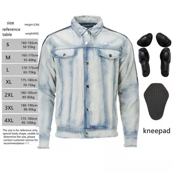Весенне-осенняя новая одежда для отдыха и верховой езды, мотоциклетная мужская повседневная одежда рыцаря, мотоциклетная одежда, джинсовая куртка в стиле ретро
