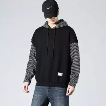 Весенние модные толстовки, мужской повседневный кардиган на молнии, свитшоты в стиле Харадзюку, уличная одежда, мягкий мужской Свободный свитшот с круглым вырезом