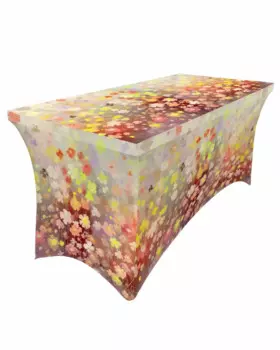 Весенняя Хризантема, картина маслом, цветы, юбка, украшение для свадьбы, дня рождения, скатерть для стола, юбка