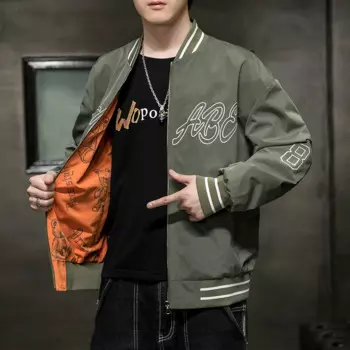Весенняя куртка-бомбер для мужчин с принтом медведя, Женская бейсбольная куртка, винтажная повседневная куртка в стиле хип-хоп размером 8XL 2023