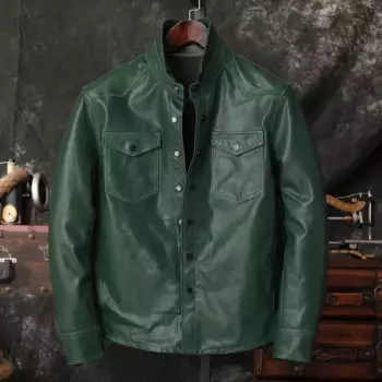 Весна 2022 осень тонкая кожаная куртка мужские пальто мотоциклетное пальто из натуральной кожи мужские модные новые куртки из овечьей кожи искусственная кожа A207