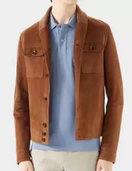 Весна Бесплатная доставка. Новое Стильное мужское пальто из козьей кожи, повседневные кожаные куртки, Мужская модная куртка из натуральной кожи. homme slim,