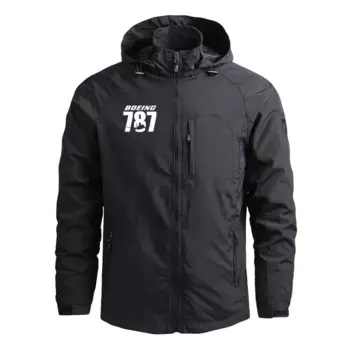 Ветровка мужская с капюшоном, легкая, с капюшоном