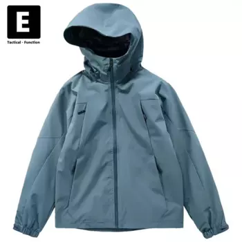 Ветровка мужская Techwear, черная, со съемной подкладкой
