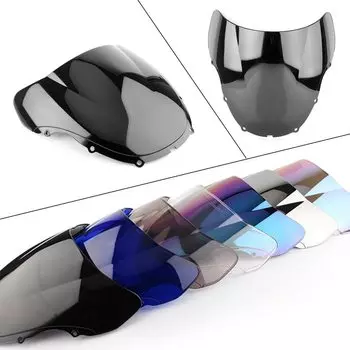 Ветровое стекло для Honda CBR600 CBR 600 F4 1999-2000, ветровое стекло с двойными пузырьками, аксессуары для мотоциклов, обтекатель-дефлектор