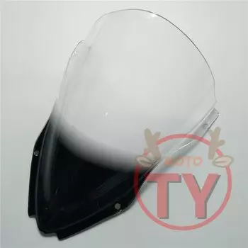 Ветровое стекло для Kawasaki ZX10R, ZX 10R, 2016, 2017, 2018, 2019, черное, ZX-10R, двойное, 16, 17, 18, 19